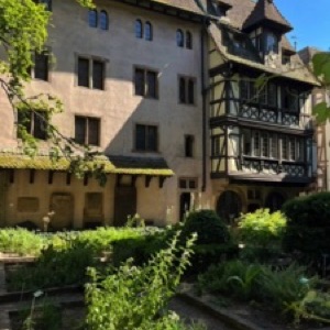 Strasbourg avec son ciel bleu et ses 1682917 degrés en été 🤩.#strasbourg #france #city